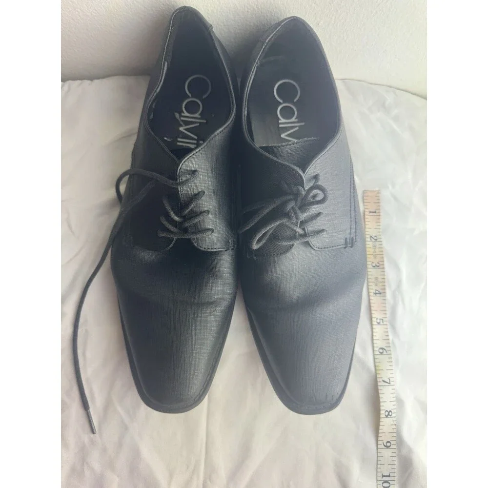 Calvin Klein Bram Diamond Leather Mens Oxford- Choose SZ/Color. 9 US Medium D/M
